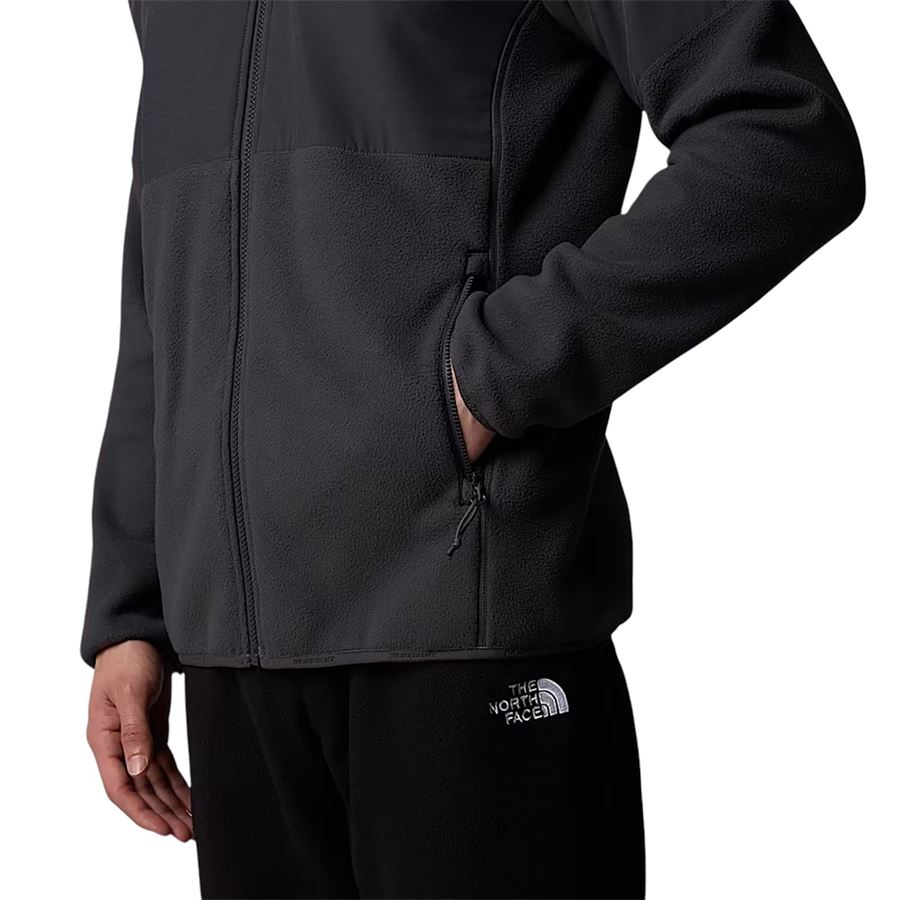 Pile pesante con cerniera integrale Glacier da uomo The North Face | NF0A89JG03B
